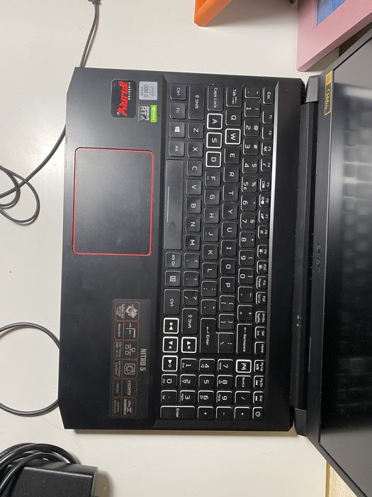 Acer nitro 5 rtx2060 16gb ram core i5 10gen