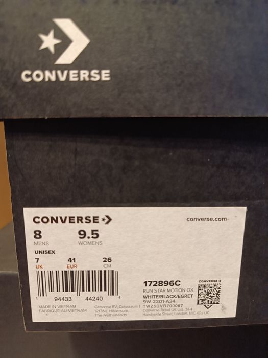 Nowe oryginalne Converse rozmiar 41