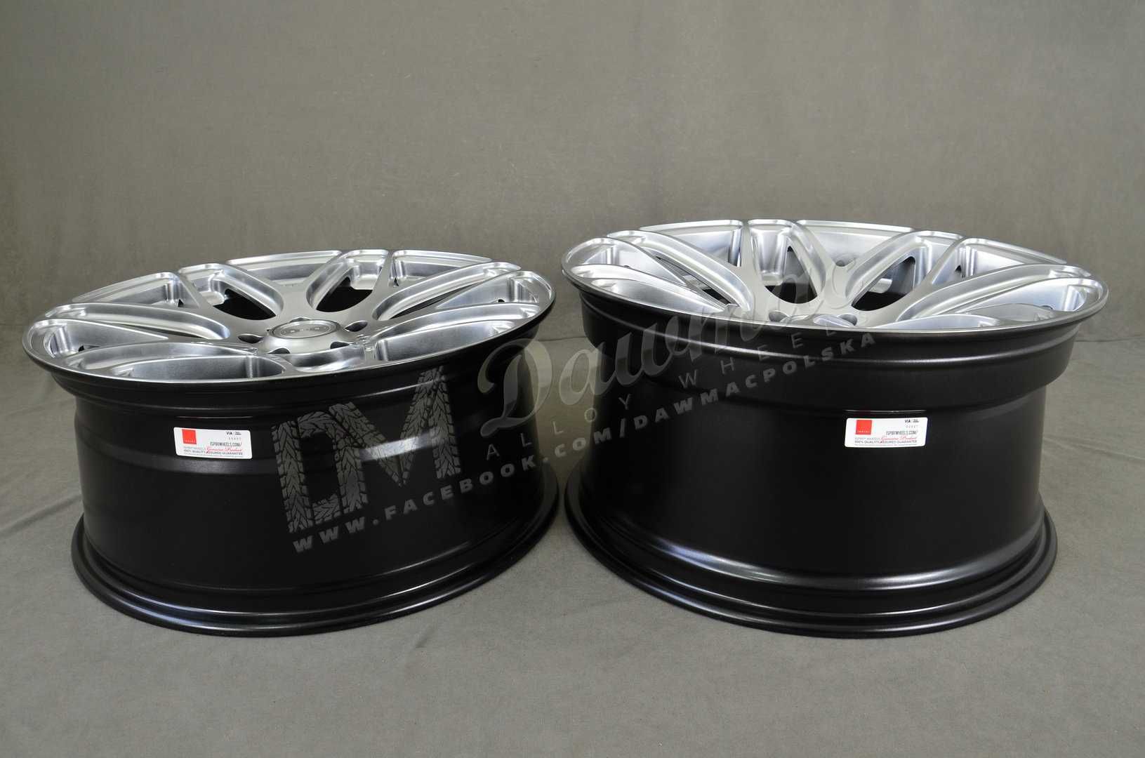 Felgi ISPIRI ISR10 19'' 8,5 ET15 + 10 ET22 5x120 Diamond Silver