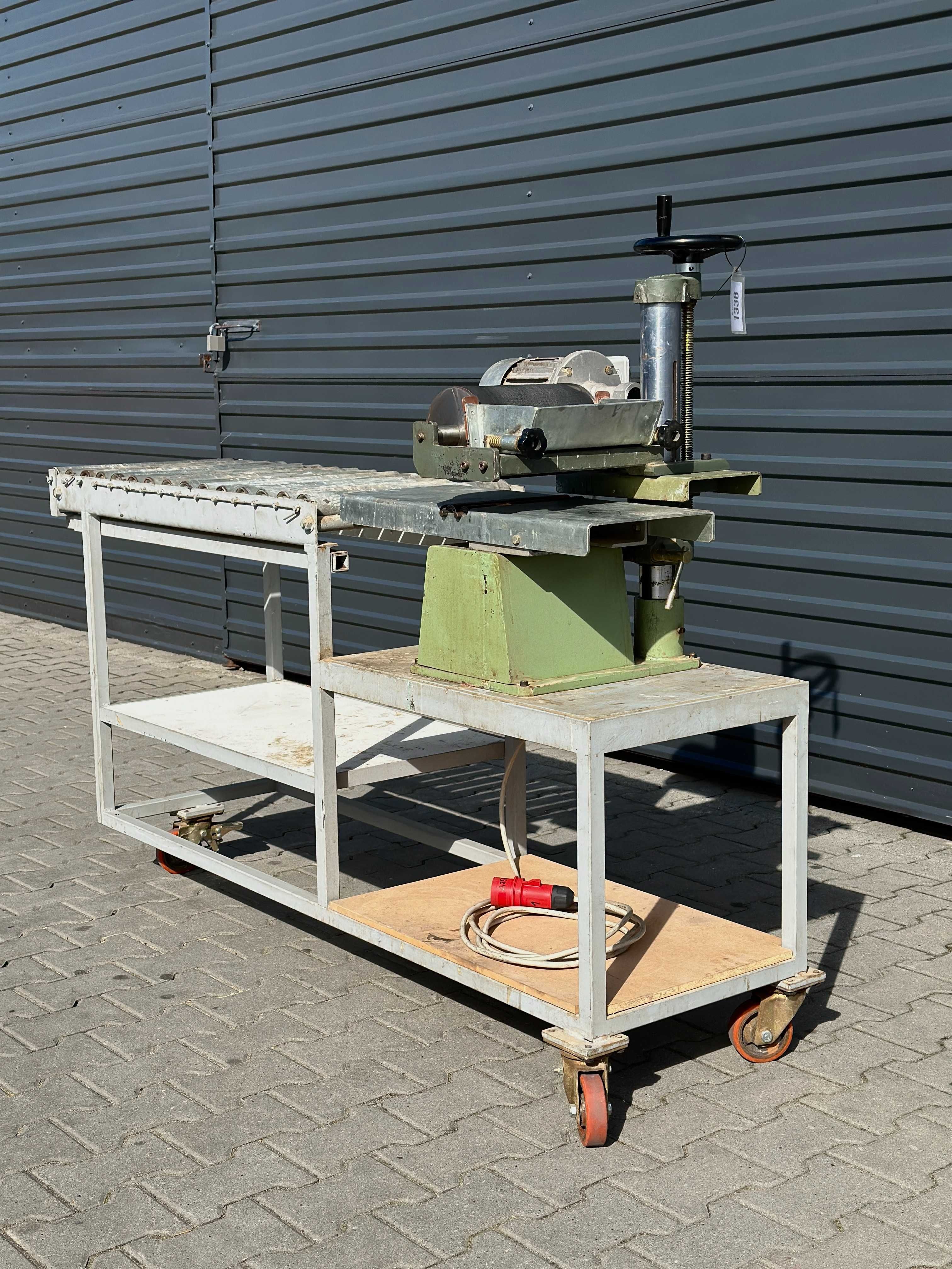 Nakładarka kleju 230 mm ze stołem rolkowym (1336)