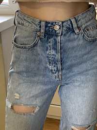джинси моми з розрізами