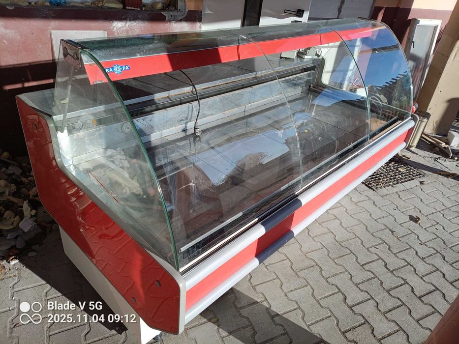 Likwidacja sklepu. Lada chłodnicza sklepowa, chłodziarka, lodówka