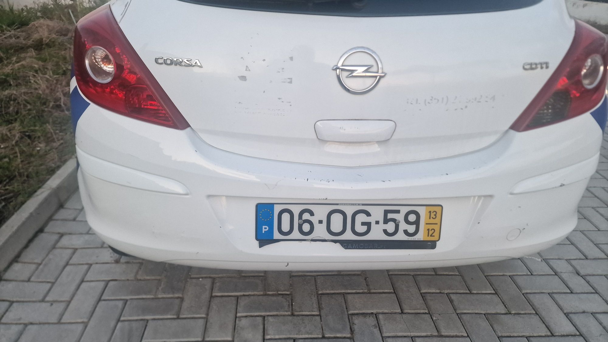 Opel corsa cdti 2 lugares