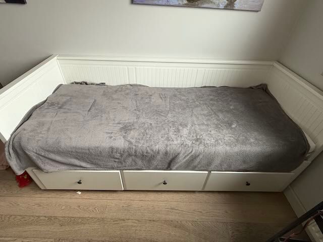 łóżko Ikea Hemnes białe 80x200 cm używane
