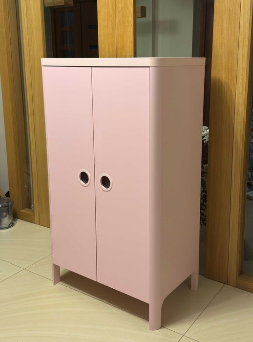 Różowa szafka/komoda - idealna do pokoju dziecka/garderoby