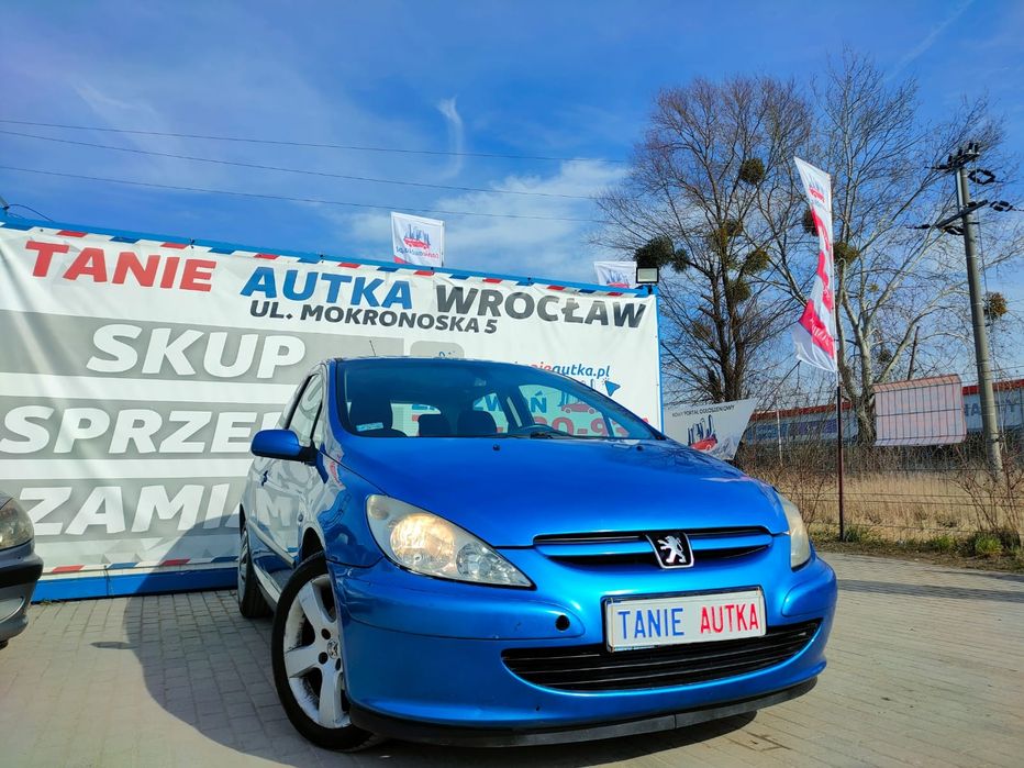 Peugeot 307 2.0 HDI//Alufelgi//Długie opłaty//Klimatyzacja//Zamiana Т