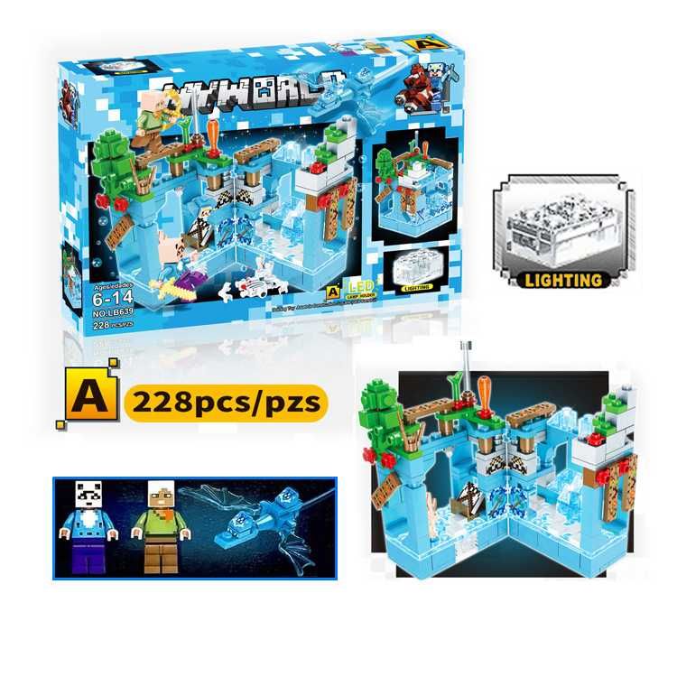 Большой набор Lego MINECRAFT 4 Крепости, 927 деталей. Лего Майнкрафт