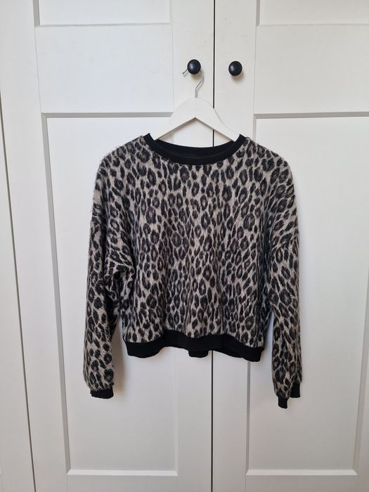 Sweter oversize panterka new look M