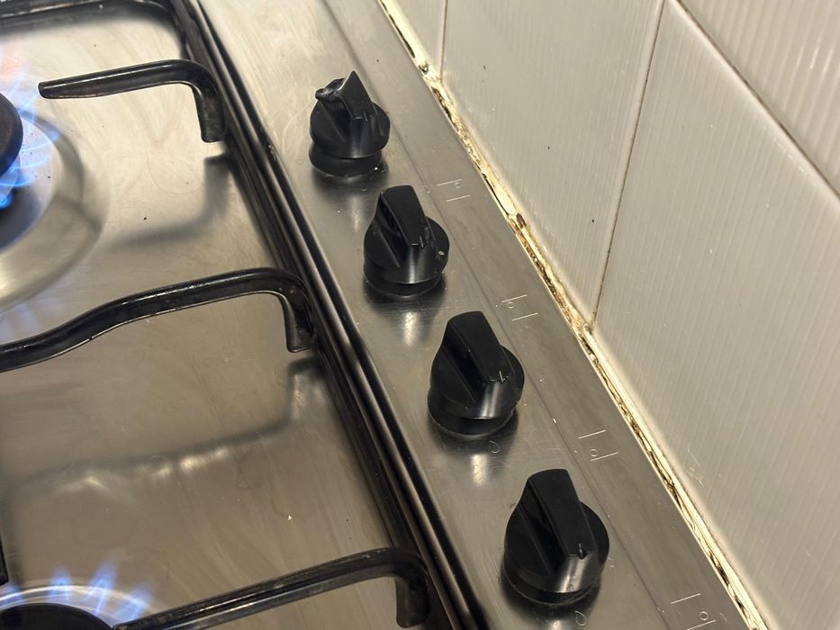 Placa de gas canalizado