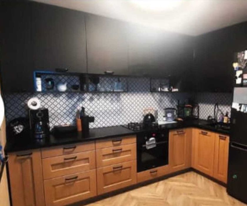 Fronty do kuchni seria DELINIA ID czarne z Leroy Merlin