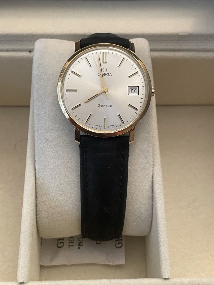 Omega geneve złota 14k