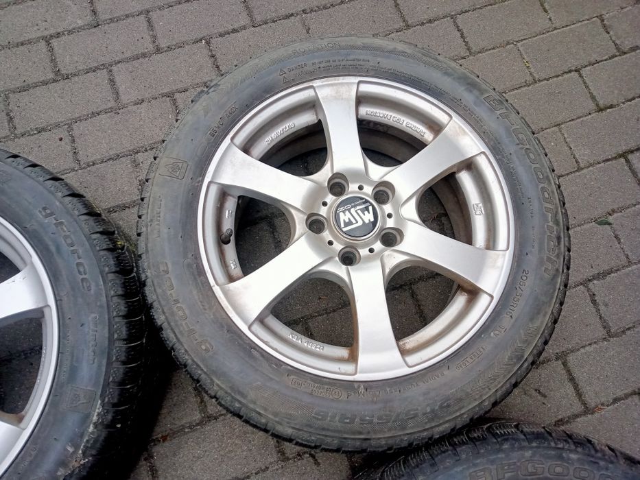 Koła zimowe 205/55/16 5x112 et 50 VW Audi Seat Skoda