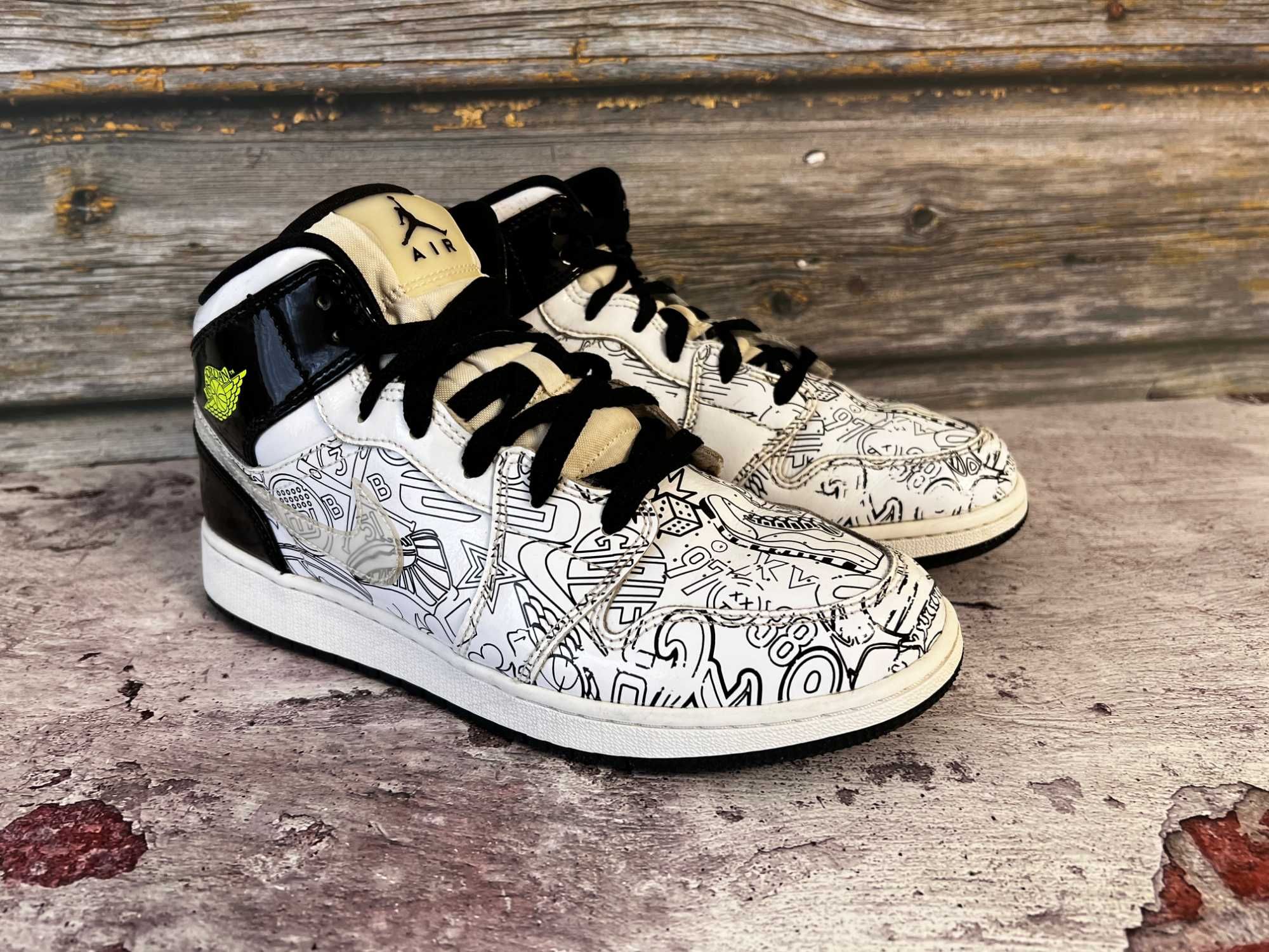 кросівки Jordan 1 Mid DIY оригінал