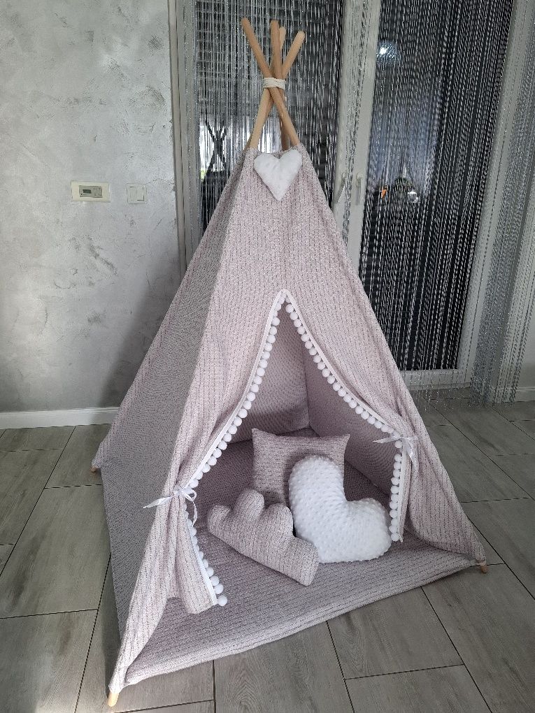 Namiot tipi wigwam 105x105cm Nowy
