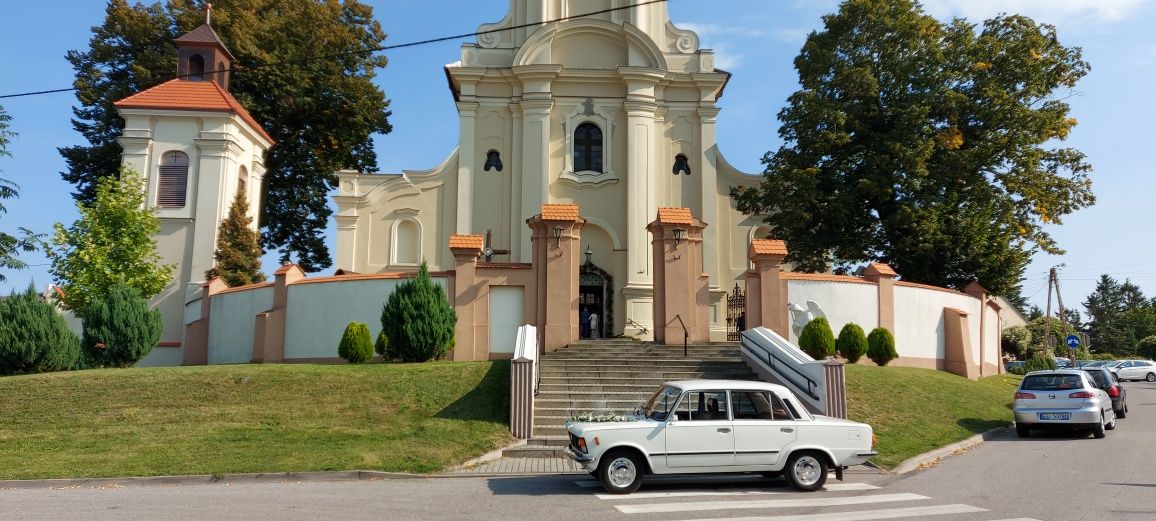 Klasykiem do Ślubu i nie tylko Wynajem auta Fiat 125p