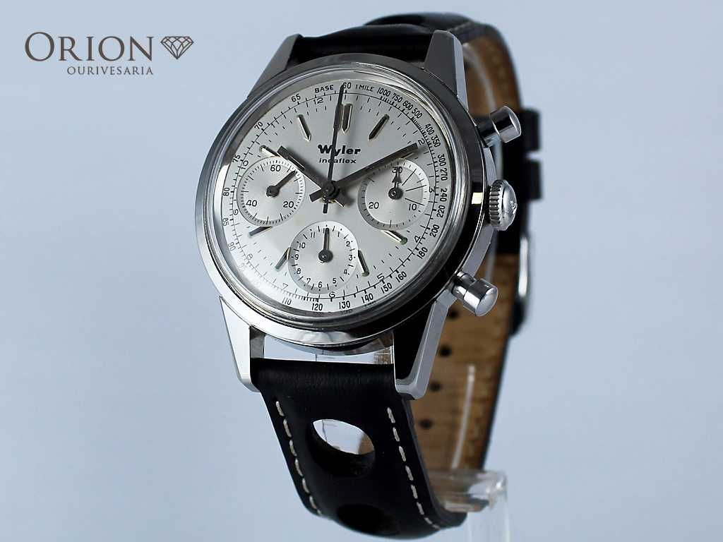 Wyler Incaflex Valjoux 72 Vintage Chronograph