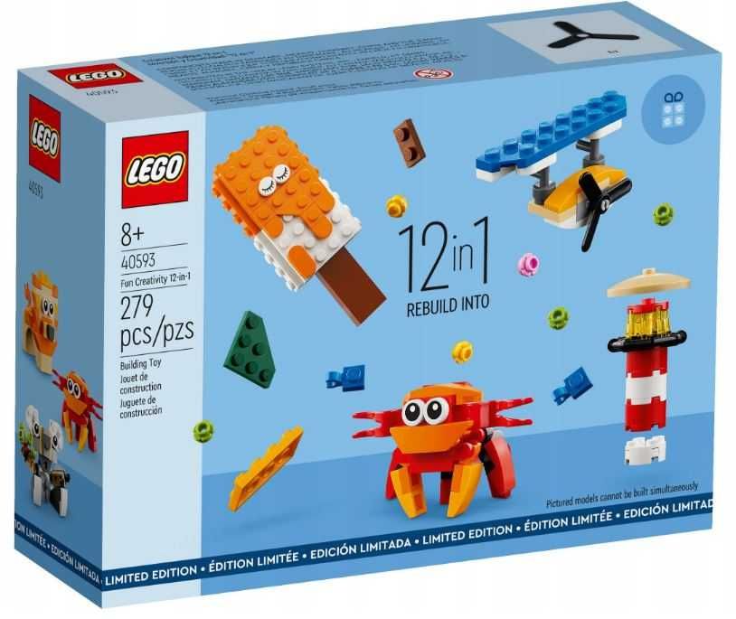 Lego Creator 40593 Kreatywna zabawa 12 w 1 GWP