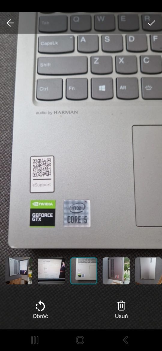 Laptop Lenovo i5