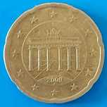20 Cêntimos de 2009 Letra A,  da Alemanha