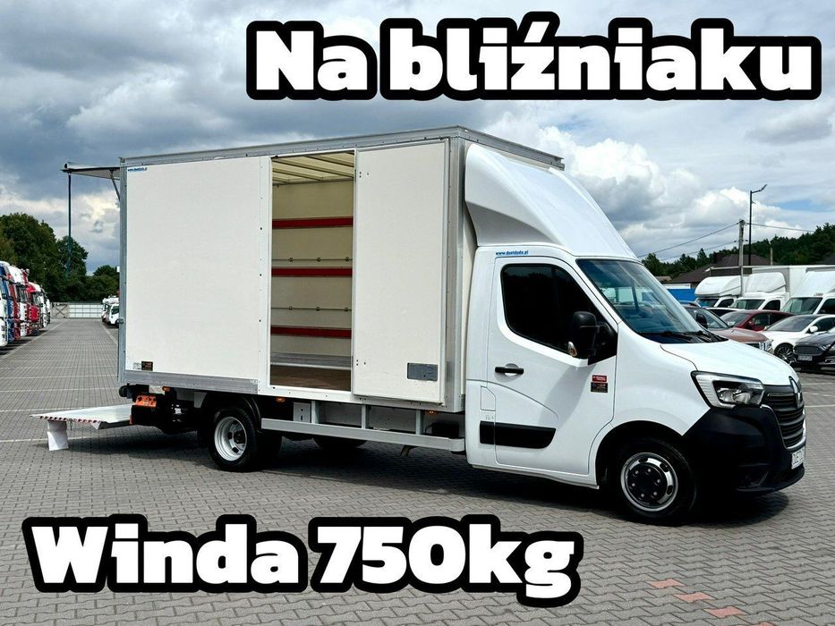 Renault Master  2.3 / 145KM Koła Bliźniacze Kontener Winda Mascott Iveco na Bliżniaku