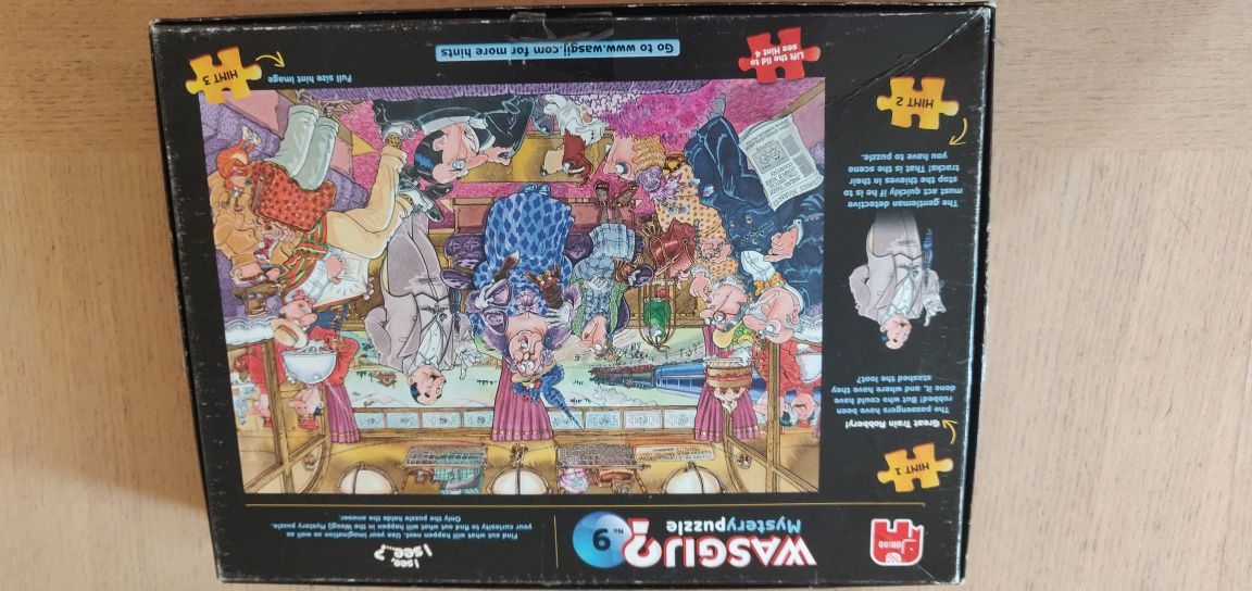 Пазли Wasgij - серія Mystery Puzzle, 1000