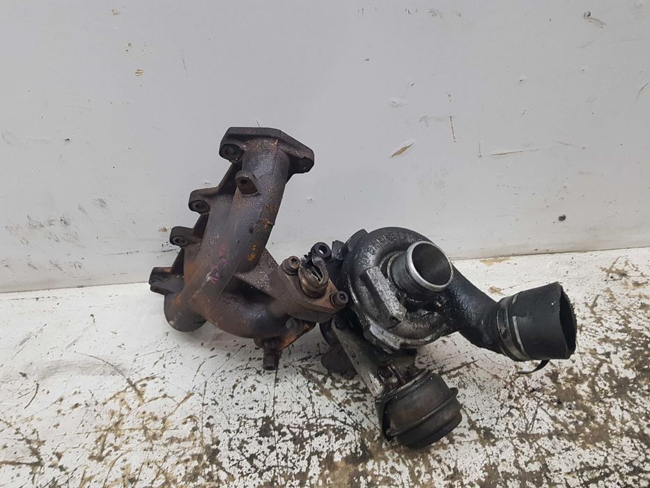 Fiat Alfa Romeo 1.9 JTD Turbina Turbo Turbosprężarka Kolektor