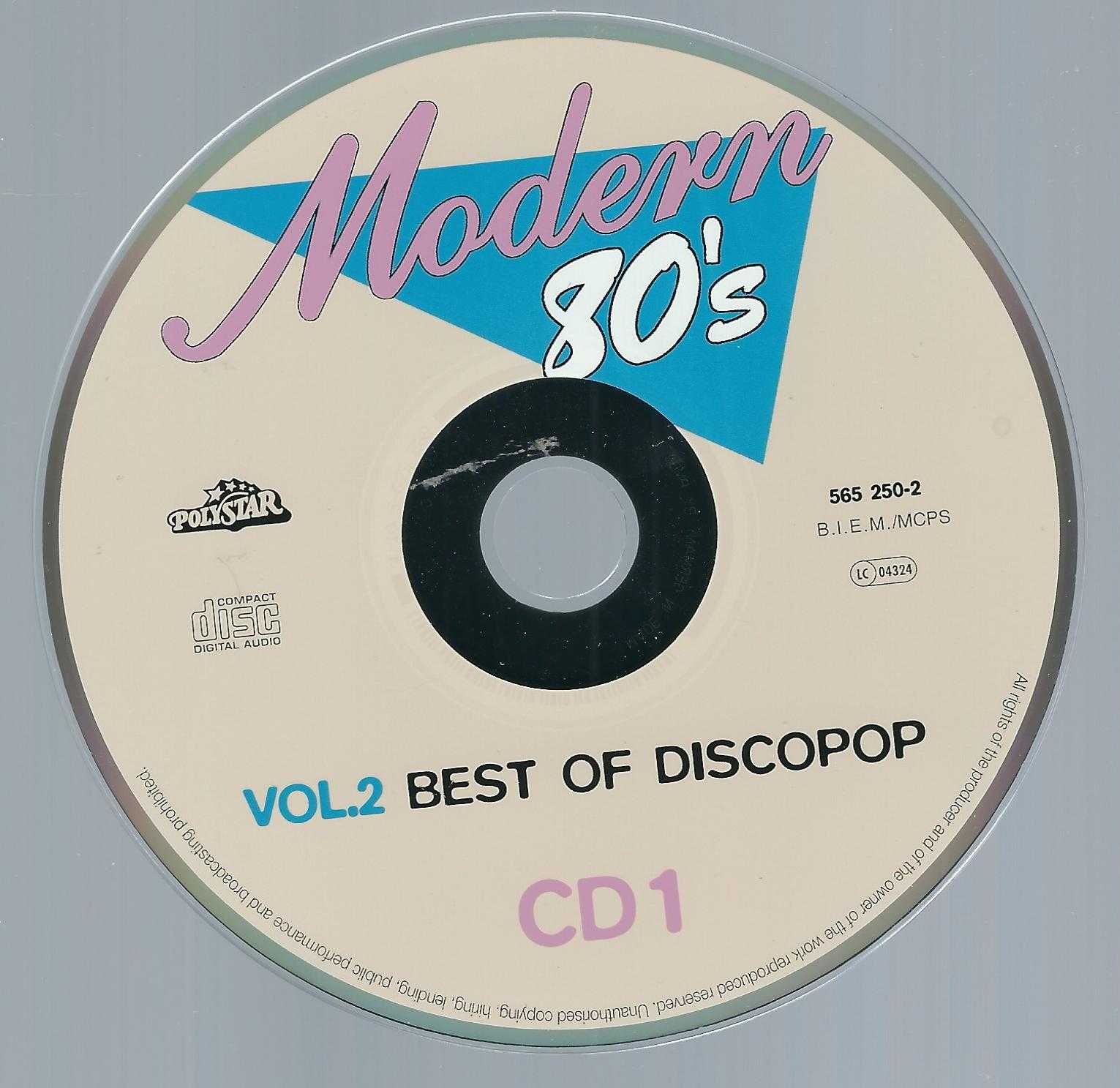 2 CD Modern 80's - The Best Of Discopop Vol. 2 (1999) (Polystar)