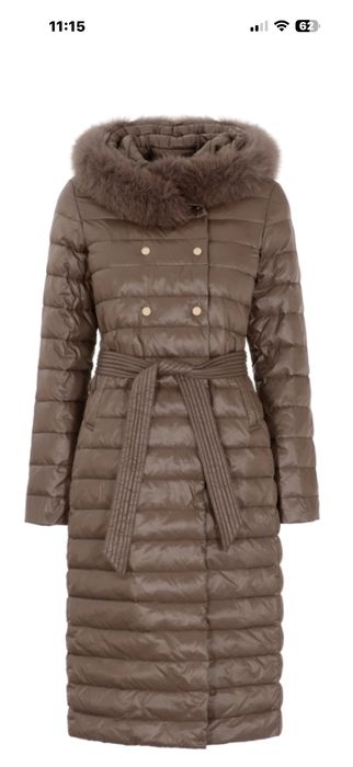 Puchowy płaszcz Ochnik.