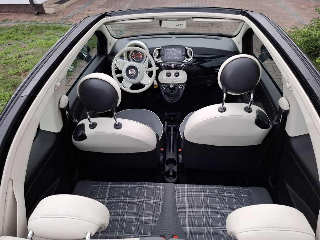 Fiat 500 C Dolcevita  1.2 cabrio 37 tys km  zamiana