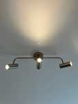 Candeeiro led teto 3 focos