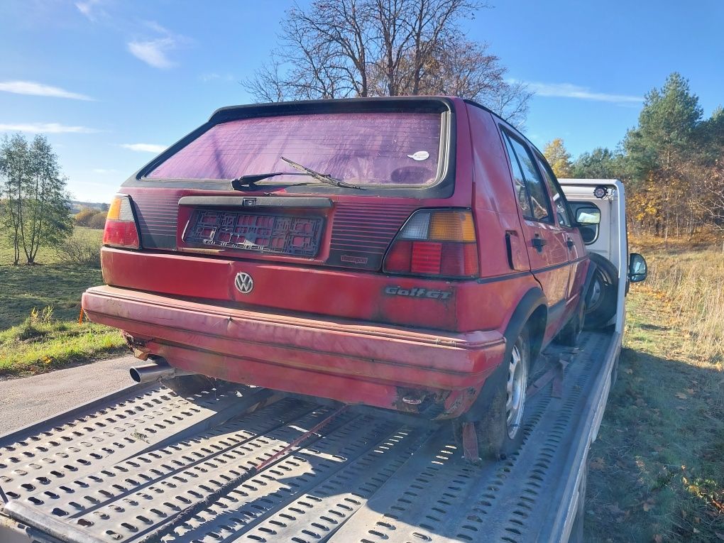 Części vw golf II gt maska silnik skrzynia błotnik drzwi spoiler klapa