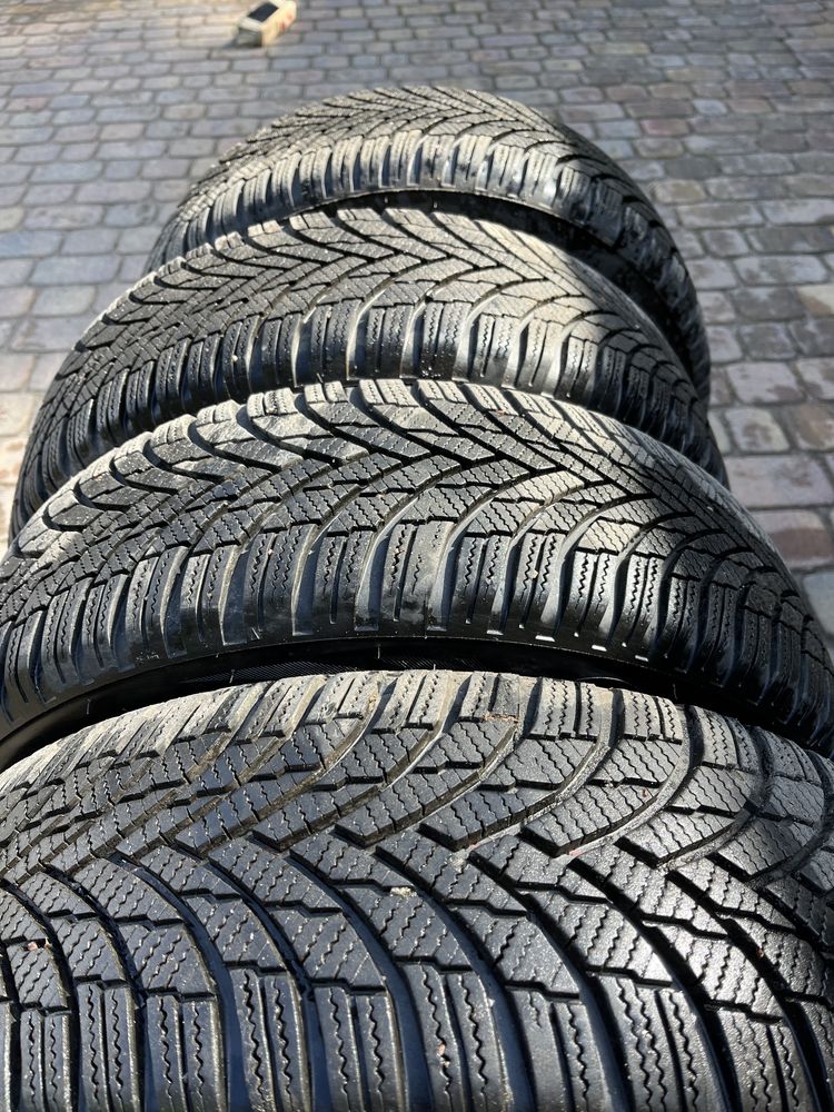 Opony zimowe Firestone Winterhawk 4 185/60 R15 + felgi 5x100 jak nowe