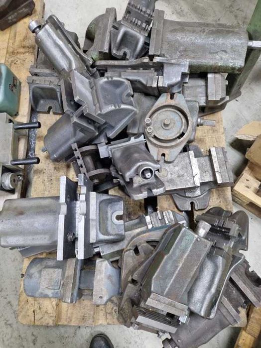 Imadło maszynowe, 200mm obrotowe