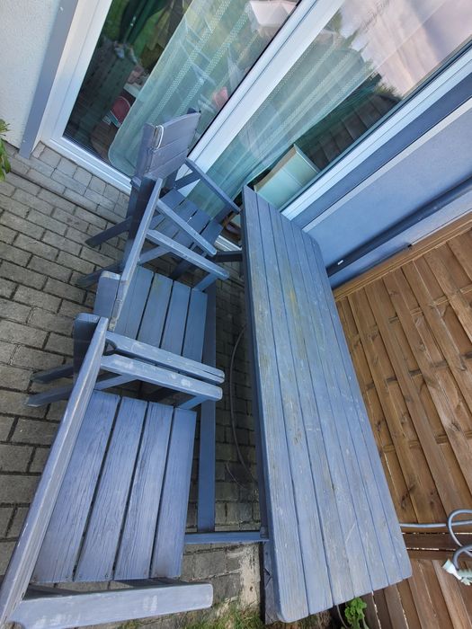 Stół ogrodowy na ogród działkę