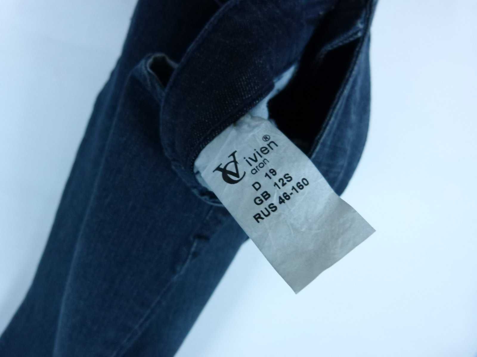 Vivien Caron proste spodnie jeans - 12S / 38 z metką