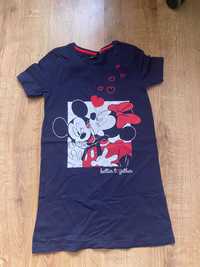 koszula nocna pizama mickey mouse