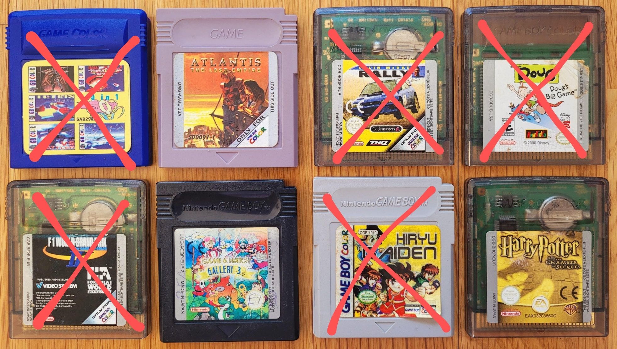 Jogos para Game Boy / Game Boy Color / Game Boy Advance - desde 8€