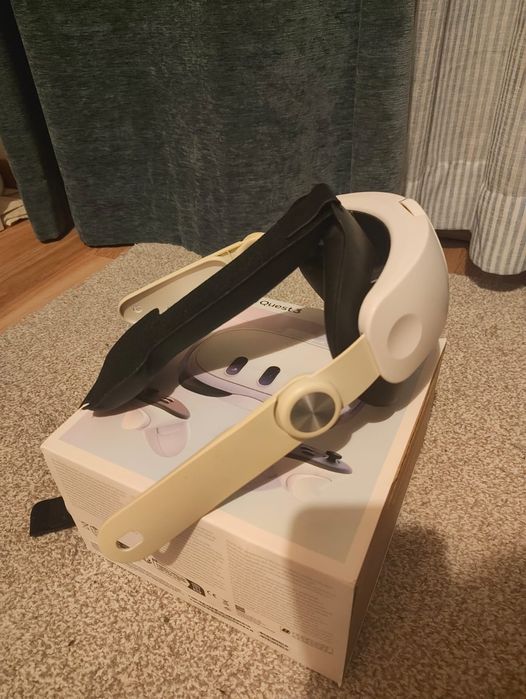 Óculos meta quest 3 128gb + acessório extra strap para cabeça