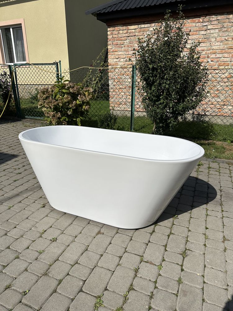 Ванна овальна окремостояча (0065) ванна акрилова 150 см