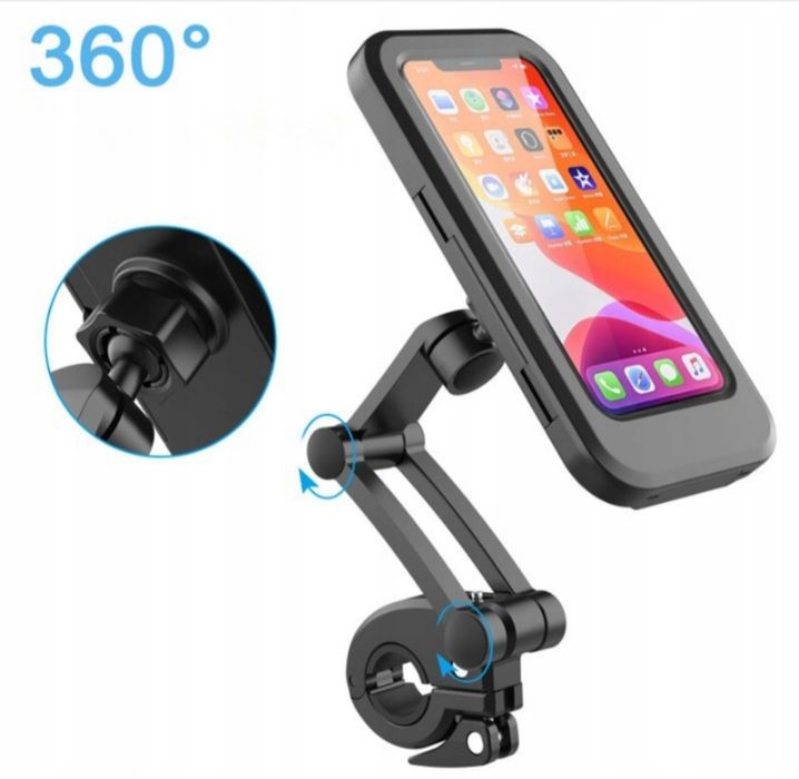 Wodoodporny Uchwyt Rowerowy Motocyklowy Hulajnoga Na Telefon
