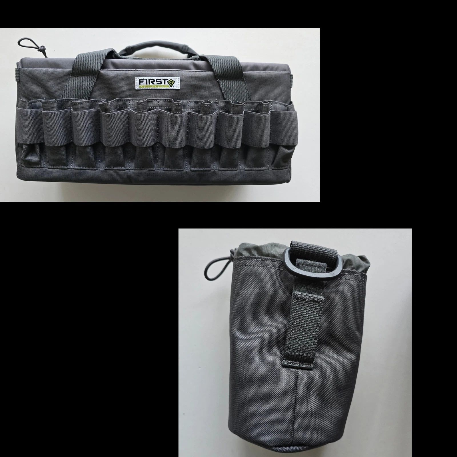 First Tactical Recoil Range Bag 40L - Cinza lobo