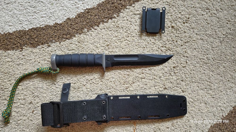 KaBar D2 Extreme Utility Knife Eagle Sheath 1281