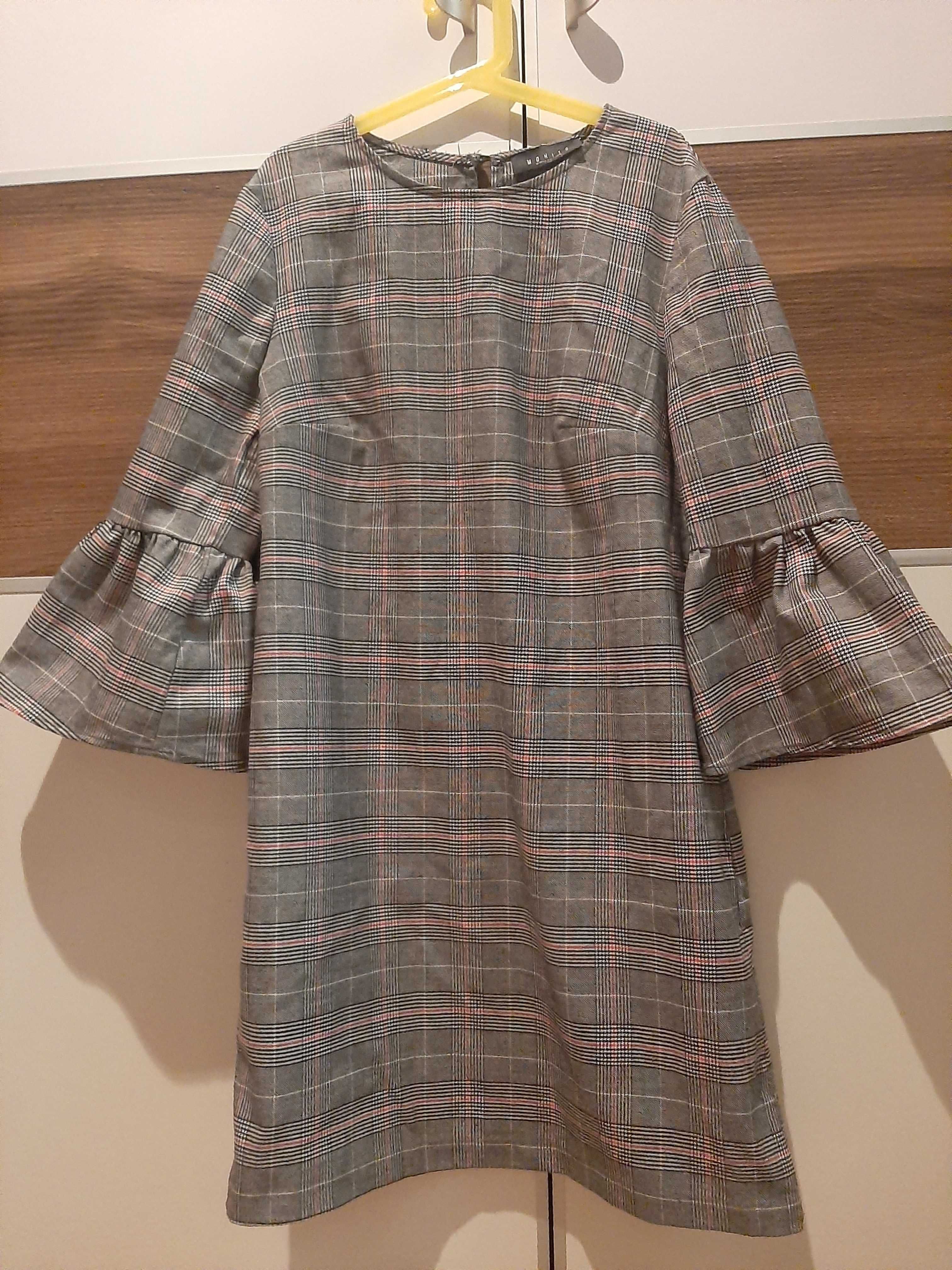 Sukienka mohito w kratkę r.34