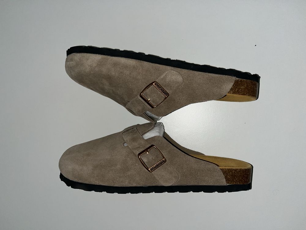 Birkenstock Boston Taupe (Tamanho 41) – Novas
