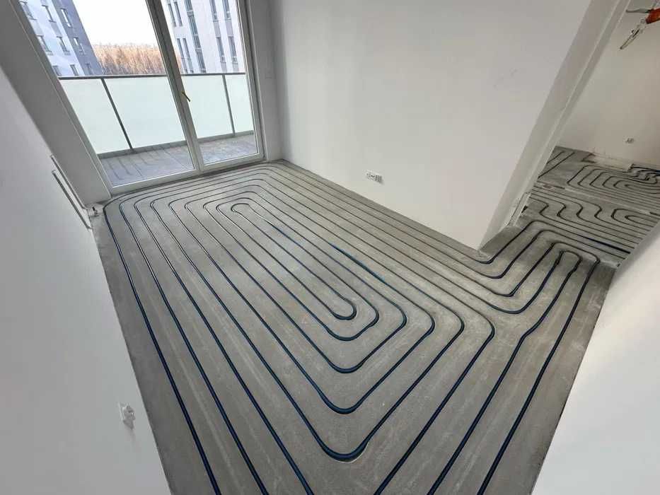 Frezowanie posadzki pod ogrzewanie podłogowe