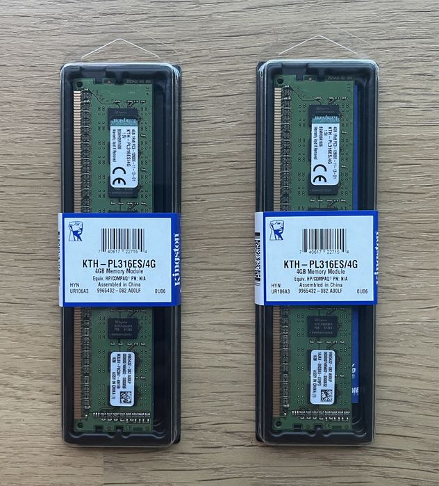 RAM Kingston 8GB DDR3 (seladas)