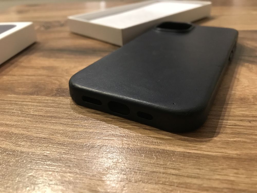 Case iphone 14 Leatcher skora mag safe