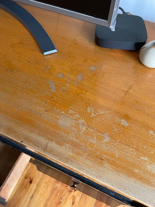 Conjunto móveis vintage madeira maciça