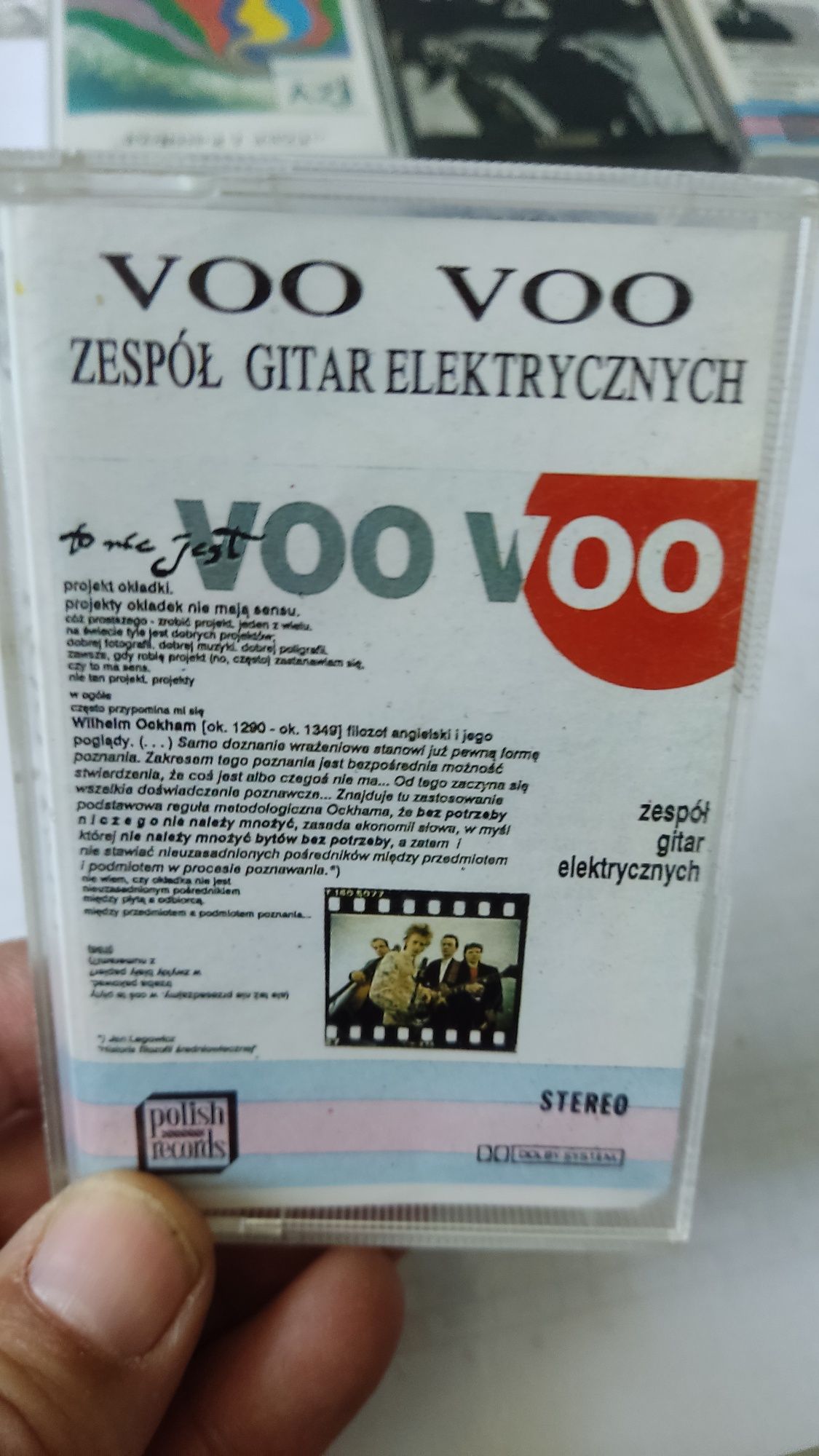 VOO VOO Zespół Gitar elektrycznych kaseta audio