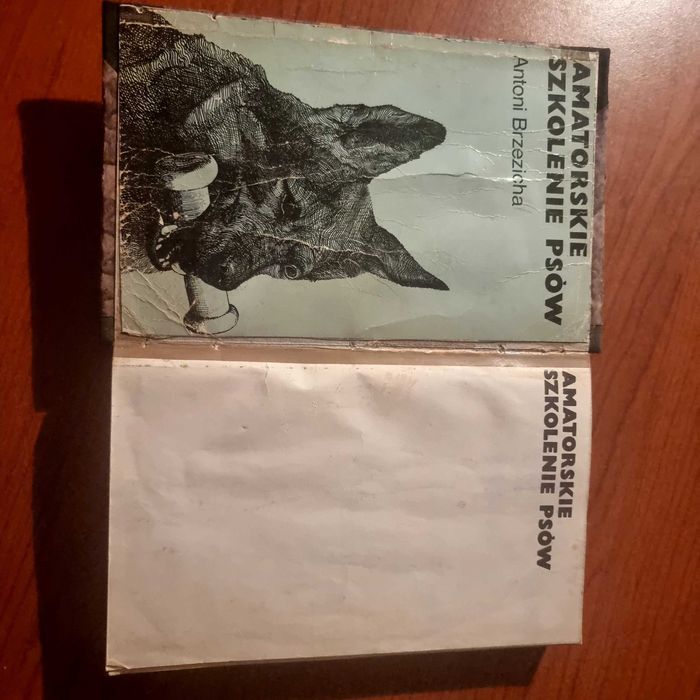 Komplet dwoch starych ksiazek o kynologii